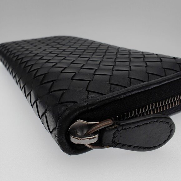 Bottega Veneta Intrecciato Leather Zip Long Wallet - Picture 7 of 11